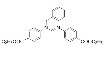 N，N‘-二（4-乙氧甲酰基苯基）-N-苄基甲脒,N, N'-bis (4- ethoxyphenyl) -N- benzylformamidine