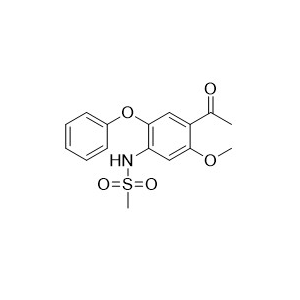 2-甲氧基-4-甲磺酰胺基-5-苯氧基苯乙酮