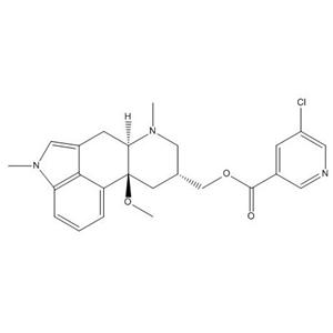 尼麥角林雜質(zhì)2,((6aR,9R,10aS)-10a-methoxy-4,7-dimethyl-4,6,6a,7,8,9,10,10a-octahydroindolo[4,3-fg]quinolin-9-yl)methyl 5-chloronicotinate