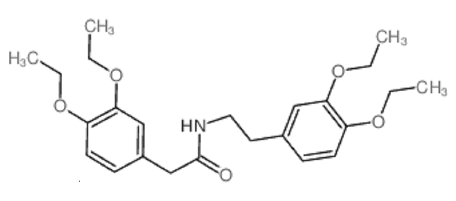 2-(3,4-二乙氧基苯基)-N-[2-(3,4-二乙氧基苯基)-乙基]-乙酰胺,2-(3,4-diethoxyphenyl)-N-[2-(3,4-diethoxyphenyl)ethyl]acetamide