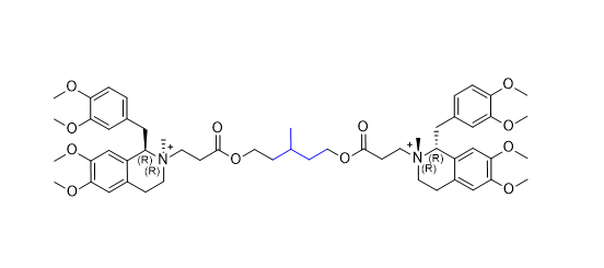 苯磺顺阿曲库铵杂质10,(1R,1'R,2R,2'R)-2,2'-(((3-methylpentane-1,5-diyl)bis(oxy))bis(3-oxopropane-3,1-diyl))bis(1-(3,4-dimethoxybenzyl)-6,7-dimethoxy-2-methyl-1,2,3,4-tetrahydroisoquinolin-2-ium)