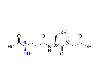 谷胱甘肽雜質(zhì)08,(R)-2-amino-5-(((R)-1-((carboxymethyl)amino)-3-mercapto-1-oxopropan-2-yl)amino)-5-oxopentanoic acid