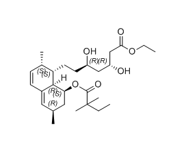 辛伐他汀雜質(zhì)12,(3R,5R)-ethyl 7-((1S,2S,6R,8S,8aR)-8-((2,2-dimethylbutanoyl)oxy)-2,6-dimethyl-1,2,6,7,8,8a-hexahydronaphthalen-1-yl)-3,5-dihydroxyheptanoate