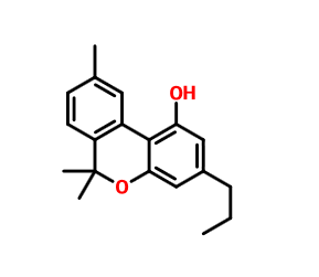 6,6,9-三甲基-3-丙基苯并[c]苯并吡喃-1-醇,Cannabivarin