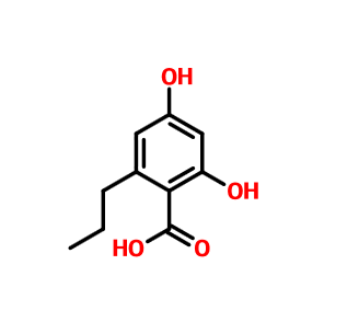 2,4-二羟基丙基苯甲酸,2,4-Dihydroxy-6-propylbenzoic acid