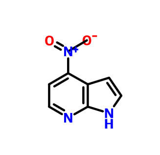 4-硝基-7-氮杂吲哚,1H-PYRROLO[2,3-B]PYRIDINE, 4-NITRO-