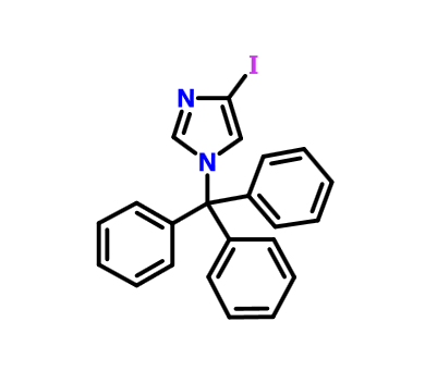 1-三苯甲基-4-碘咪唑,4-Iodo-1-tritylimidazole
