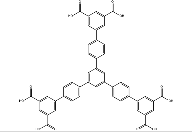 1,3,5-三(3,5′-二羧基[1,1′-联苯]-4-基)苯,1,3,5-tris(3′,5′-dicarboxy[1,1′-biphenyl]-4-yl)benzene