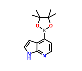 7-氮杂吲哚-4-硼酸酯,1H-Pyrrolo[2,3-b]pyridine, 4-(4,4,5,5-tetramethyl-1,3,2-dioxaborolan-2-yl)-
