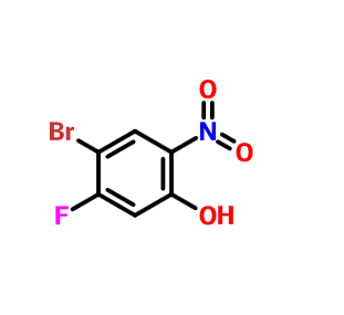 4 - 溴-5 - 氟-2 - 硝基苯酚,4-Bromo-5-fluoro-2-nitrophenol