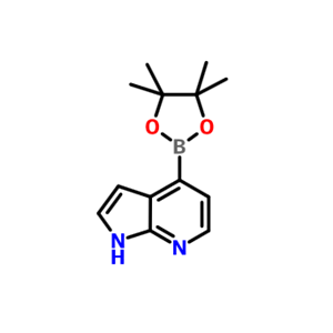 7-氮杂吲哚-4-硼酸酯,1H-Pyrrolo[2,3-b]pyridine, 4-(4,4,5,5-tetramethyl-1,3,2-dioxaborolan-2-yl)-