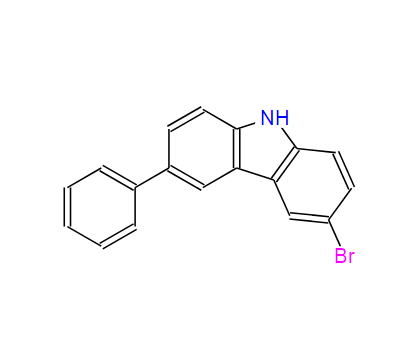 3-溴-6-苯基-9H-咔唑,3-bromo-6-phenyl-9H-carbazole