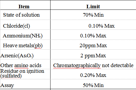 L-赖氨酸50%水溶液,L-Lysine 50% Solution