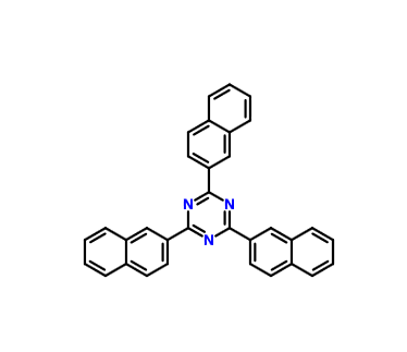 2,4,6-三(萘-2-基)-1,3,5-三嗪,2,4,6-Tri-naphthalen-2-yl-[1,3,5]triazine