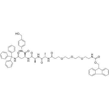 Fmoc-PEG3-Ala-Ala-Asn(Trt)-PAB,Fmoc-PEG3-Ala-Ala-Asn(Trt)-PAB