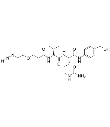 Azide-PEG1-Val-Cit-PABC-OH,Azide-PEG1-Val-Cit-PABC-OH