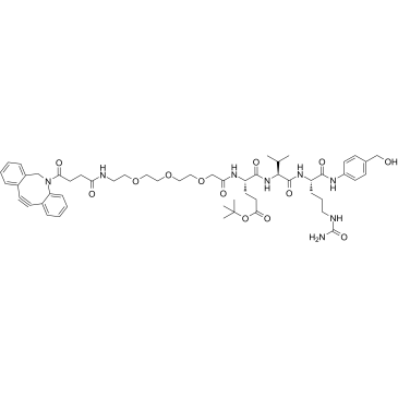 DBCO-PEG3 acetic-EVCit-PAB,DBCO-PEG3 acetic-EVCit-PAB