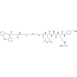 DBCO-PEG3 acetic-EVCit-PAB,DBCO-PEG3 acetic-EVCit-PAB