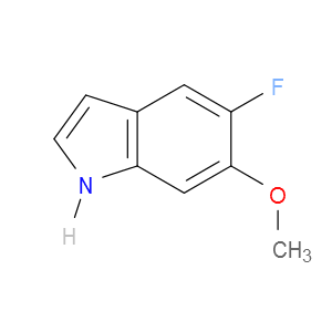 5-氟-6-甲氧基-1H-吲哚,5-Fluoro-6-Methoxy-1H-indole
