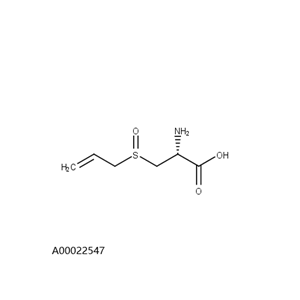 (2R)-2-amino-3-(prop-2-ene-1-sulfinyl)propanoic acid