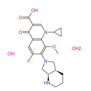 莫西沙星盐酸盐单水合物,MOXIFLOXACIN, HYDROCHLORIDE MONOHYDRATE