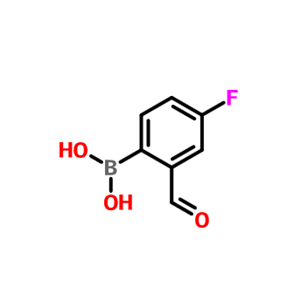 4-氟-2-醛基苯硼酸,(4-FLUORO-2-FORMYLPHENYL)BORONIC ACID