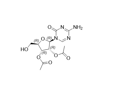 阿扎胞苷雜質08,(2R,3R,4R,5R)-2-(4-amino-2-oxo-1,3,5-triazin-1(2H)-yl)-5-(hydroxyl methyl)tetrahydrofuran-3,4-diyl diacetate