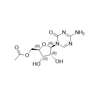 阿扎胞苷杂质10,((2R,3S,4R,5R)-5-(4-amino-2-oxo-1,3,5-triazin-1(2H)-yl)-3,4- dihydroxytetrahydrofuran-2-yl)methyl acetate