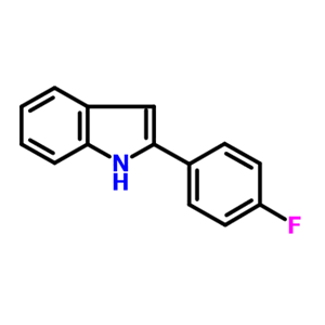 2-(4-氟苯基)吲哚,6-(4-FLUOROPHENYL)INDOLE