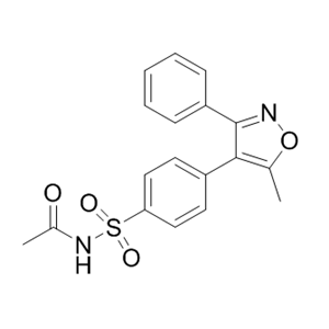 N-[[4-(5-甲基-3-苯基-4-异恶唑基)苯基]磺酰基]乙酰胺,N-((4-(5-Methyl-3-phenylisoxazol-4-yl)phenyl)sulfonyl)acetaMide