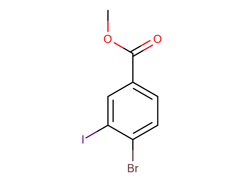 4-溴-3-碘苯甲酸甲酯,4-BroMo-3-iodo-benzoic acid Methyl ester