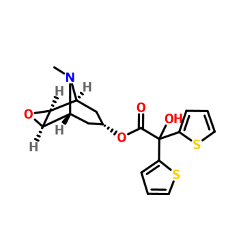 二(2-噻吩基)乙醇酸东莨菪酯,Scopine-2,2-dithienyl glycolate
