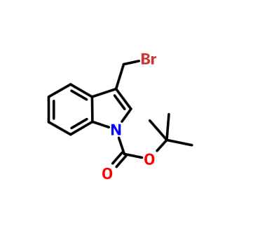 叔丁基3-溴甲基-吲哚-1-羧酸酯,tert-Butyl3-bromomethylindole-1-carboxylate