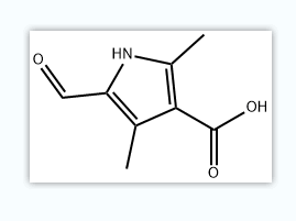 2,4-二甲基-5-醛基-1H-吡咯-3-羧酸,5-Formyl-2,4-dimethyl-1H-pyrrole-3-carboxylicacid