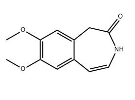 7,8-二甲氧基-1,3-二氢-2H-3-苯并氮杂卓-2-酮,7,8-Dimethoxy-1,3-dihydro-2H-3-benzazepin-2-one