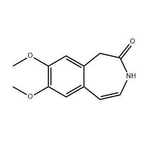 7,8-二甲氧基-1,3-二氢-2H-3-苯并氮杂卓-2-酮,7,8-Dimethoxy-1,3-dihydro-2H-3-benzazepin-2-one