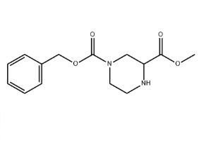 N-4-Cbz-哌嗪-2-甲酸甲酯,4-Cbz-piperazine-2-carboxylate methyl ester