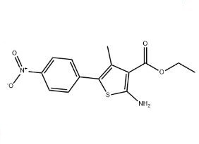 2-氨基-4-甲基-5-(4-硝基苯基)-3-噻吩羧酸乙酯,ETHYL 2-AMINO-4-METHYL-5-(4-NITRO-PHENYL)-THIOPHENE-3-CARBOXYLATE