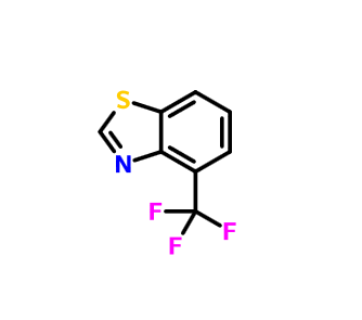 4-(三氟甲基)苯并[D]噻唑,Benzothiazole, 4-(trifluoromethyl)- (9CI)