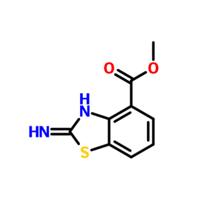 2-氨基-4-苯并噻唑羧酸甲酯,methyl 2-aminobenzo[d]thiazole-4-carboxylate