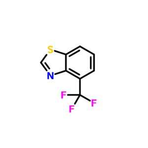 4-(三氟甲基)苯并[D]噻唑,Benzothiazole, 4-(trifluoromethyl)- (9CI)