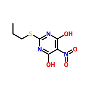 5-硝基-2-(丙基硫代)嘧啶-4,6-二醇,5-Nitro-2-(propylthio)pyrimidine-4,6-diol