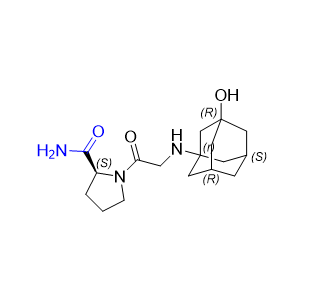 维格列汀杂质06,(S)-1-(2-(((1r,3R,5R,7S)-3-hydroxyadamantan-1-yl)amino)acetyl) pyrrolidine-2-carboxamide