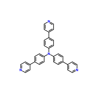 4,4'4''-三(4-吡啶基)三苯胺,4-(pyridin-4-yl)-N,N-bis[4-(pyridin-4-yl)phenyl]aniline