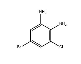 5-溴-3-氯邻苯二胺,5-Bromo-3-chlorophenylene-1,2-diamine, 5-Bromo-3-chloro-1,2-diaminobenzene