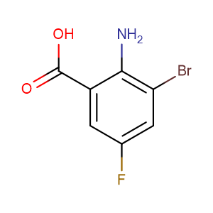 2-氨基-3-溴-5-氟苯甲酸