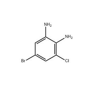 5-溴-3-氯邻苯二胺