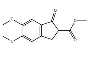 Methyl 5,6-dimethoxy-1-oxo-2,3-dihydro-1H-indene-2-carboxylate,Methyl 5,6-dimethoxy-1-oxo-2,3-dihydro-1H-indene-2-carboxylate