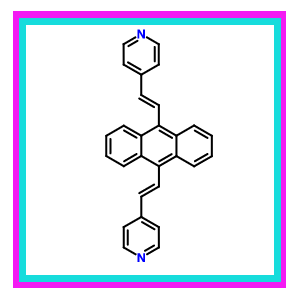 9,10-di-[β-(4-pyridyl)vinyl]anthracene