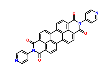 2,9-二-4-吡啶基-蒽并[2,1,9-DEF:6,5,10-D'E'F']二異喹啉-1,3,8,10(2H,9H)-四酮,2,9-Di(pyrid-4-yl)anthra2,1,9-def:6,5,10-d'e'f'diisoquinoline-1,3,8,10-tetrone